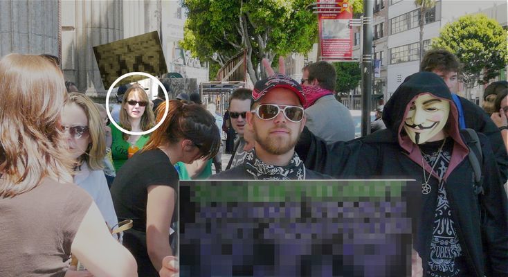 Claire Headley Embraces Anonymous Cyberterrorist Collective