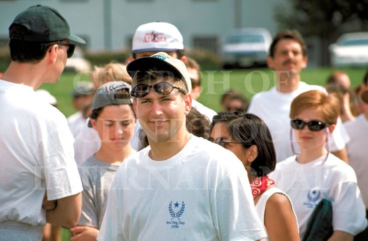 Marc basking in the sun at a summer sporting event at Golden Era