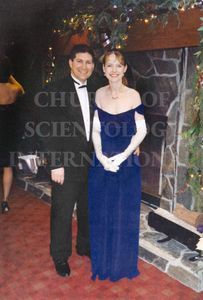 Marc and Claire enjoying New Year’s 2003 at Golden Era